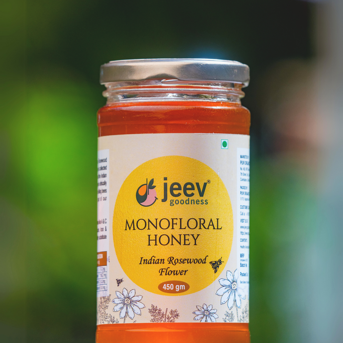 Indian Rosewood Flower Monofloral Honey - 450g