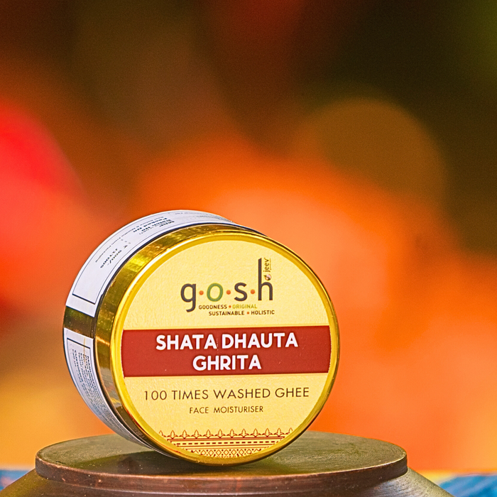 Shata Dhauta Ghrita // 100 Times Washed Moisturizing Face Cream!