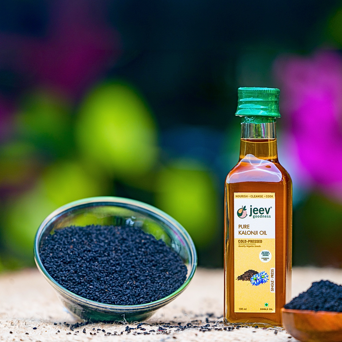 Cold-Pressed Kalonji Oil (Black Seeds/Nigella Sativa)