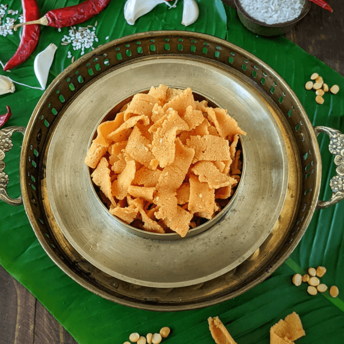 Homemade Rice Ribbon Pakoda | Made With Cold Pressed Single Use Groundnut Oil - 150g