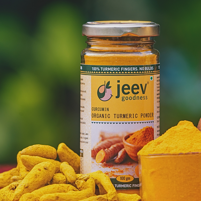 Curcumin Turmeric Powder | Made from Turmeric Fingers