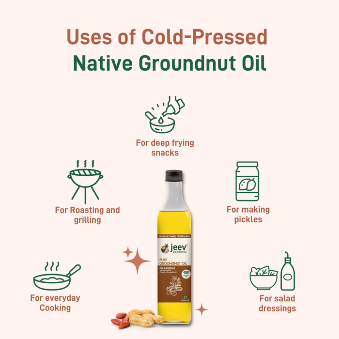 Cold-Pressed Groundnut Oil | Native Seeds