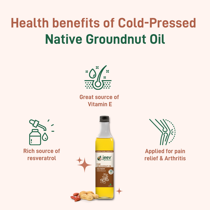 Cold-Pressed Groundnut Oil | Native Seeds