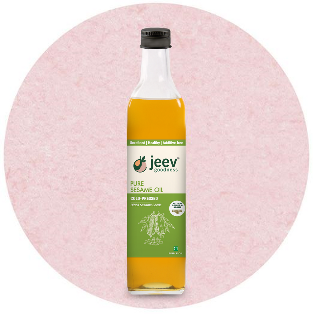 Cold-Pressed Sesame Oil | Black Sesame Seeds