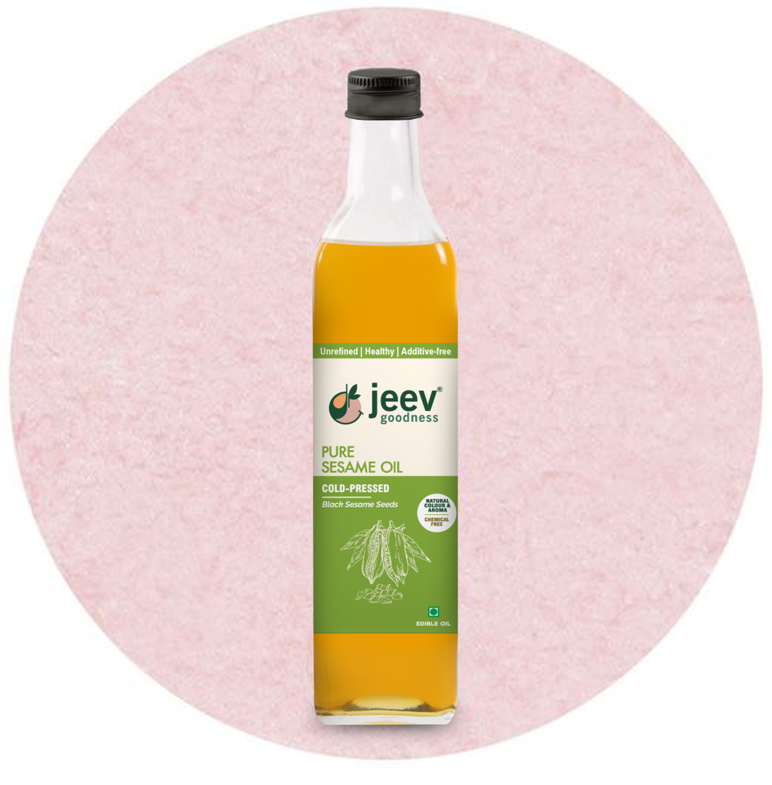 Cold-Pressed Sesame Oil | Black Sesame Seeds