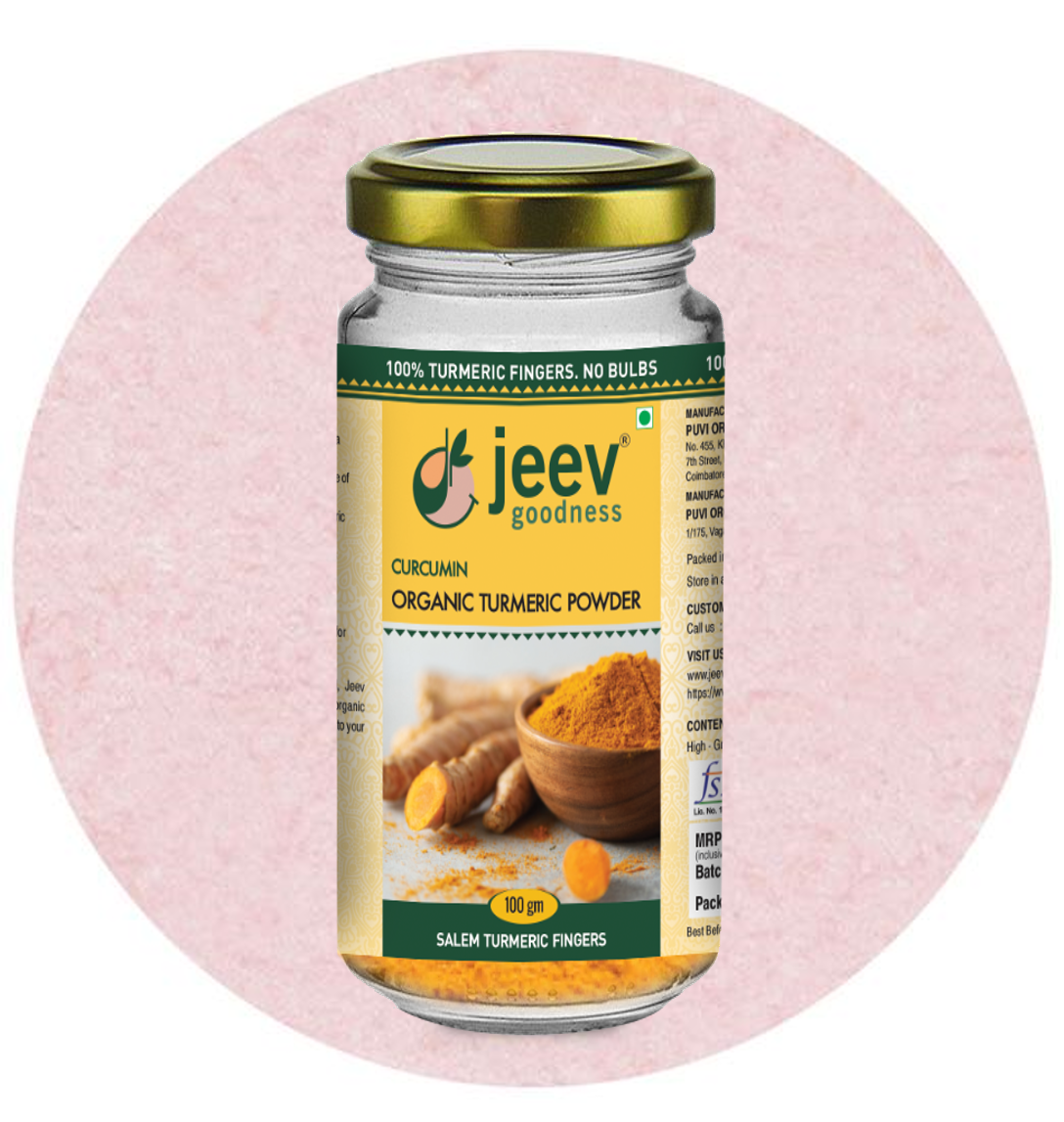 Curcumin Turmeric Powder | Made from Turmeric Fingers